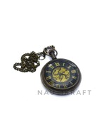 Vintage  Pocket Watch with Chain, Valentine’s Gift 46mm Antique Pocket W... - $14.99