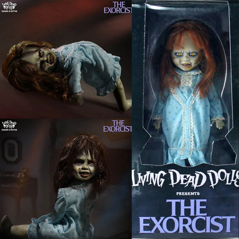 12inch 30cm Mezco Horror Living Dead Dolls The Exorcist Joint Movable PVC Action - £45.07 GBP+