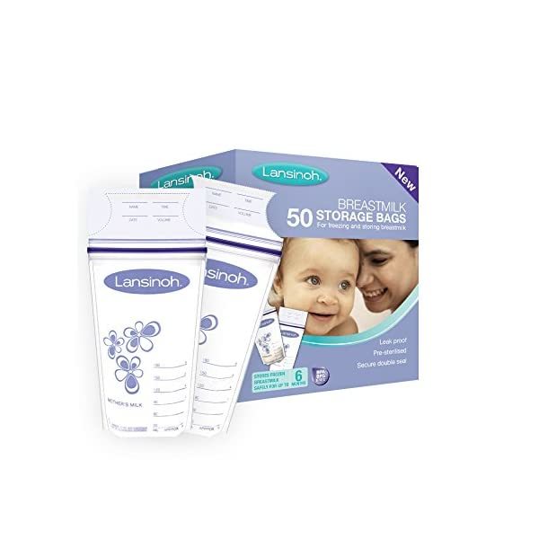 Lansinoh Breastmilk Storage Bags (50 Pieces)  - £14.31 GBP
