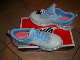 womens tennis/running shoes avia nib size 8.5 pale blue memory foam - $80.00