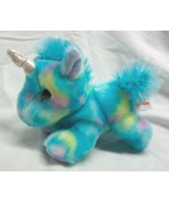 Aurora SOFT COLORFUL BLUEBERRY RIPPLE UNICORN 7&quot; Plush Stuffed Animal Toy - €12,63 EUR