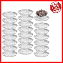Elegant 20 Count 18 Inch Clear Plastic Plant Trays - Perfect for Indoor ... - $1,003.46 MXN