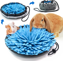 Rabbit Foraging Mat, Interactive Feed Game for Boredom, Small Pet Puzzle Toy, OV - £10.30 GBP