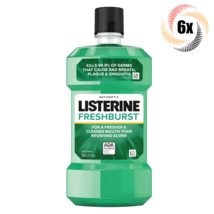 6x Bottles Listerine Freshburst Mint Antiseptic Mouthwash | 250ml | 0 Al... - £31.82 GBP