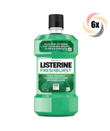 6x Bottles Listerine Freshburst Mint Antiseptic Mouthwash | 250ml | 0 Al... - $56.81 CAD