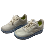 Nike Womens Air Force 1 Crater Fly Knit White Platinum Size 6 Shoes Snea... - $49.50
