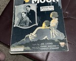 June Moon 1921 Piano Sheet Music Lyons, Magine, Straight, Howard Bros - $16.83