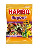 HARIBO Nappar MIX pacifier gummies with licorice 375g-Made in Denmark FR... - £12.23 GBP