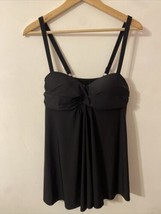 Nicole Miller Black Swim Dress Size Medium - £20.16 GBP