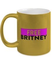 Britney Spears Mugs Free Britney Gold-M-Mug  - £14.34 GBP