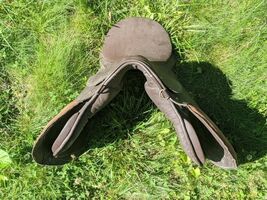 Close Contact Jumping Saddle Lord Windsor Citation Collection Leather 17 - $166.30