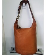Authentic COACH Bleecker Duffle XL Shoulder Bag 11423 British Tan GUC! - £175.91 GBP