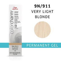 WELLA Color Charm Permanent Gel Hair Color 9N/911 Very Light Blonde