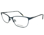 Ellen Tracy Eyeglasses Frames SLOVENIA TEAL Cat Eye Full Rim 53-16-140 - £47.38 GBP