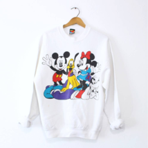 Vintage Walt Disney Mickey Mouse Characters Sweatshirt Large - $56.12