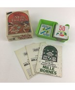Mille Bornes Parker Brothers French Card Game w Tray Instructions Vintag... - $40.54
