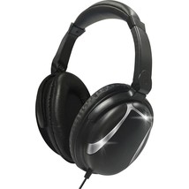 Maxell Headphone w/ microphone Bass 13 3&quot;Wx6-2/5&quot;Lx7-1/4&quot;H BK 199840 - £24.50 GBP