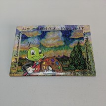 Disney Jiminy Cricket Environment Pin Paint Earth Day 1999 Rectangle - $11.30