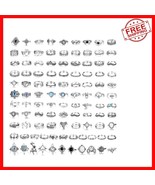 Versatile 101 Pcs Vintage Knuckle Ring Collection - Adjustable Sizes for... - $42.68 CAD