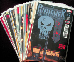 Punisher #2-17+13Var. (Jun 2016-Oct 2017 Marvel) - Comic Set of 17 - Near Mint - £52.16 GBP