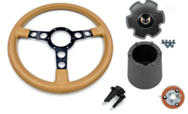 Gold Thin Grip Formula Steering Wheel Kit For 1972-1980 Firebird and Trans AM - £307.35 GBP