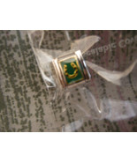 ESSENZA  CHARM - LINKS TOGETHER MAKES A BRACELET - NEW  GREEN GOLD HORSE... - $1.33 CAD