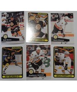 Boston Bruins 6 pc Hockey Card Collection - 1991 - Ray Bourque - Topps V... - $14.50