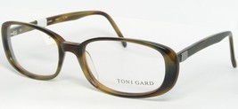 Vintage Toni Gard 14103 182 Olive Brown Eyeglasses Glasses Frame 50-16-135mm - £45.58 GBP
