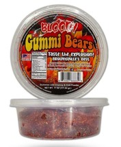 bloody gummy bears mexican dulces enchilados w/chamoy dip 11oz - £10.66 GBP