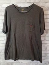 Ralph Lauren Polo Shirt Adult XL Gray Grey Red Pony Logo Cotton Men - $21.89 CAD