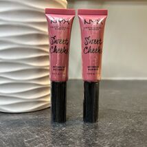 2- NYX Sweet Cheeks BABY DOLL Soft Cheek Tint Blush Mousse .4oz Each - $8.45