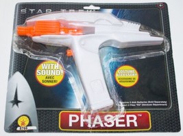 New Star Trek Movies Rubies Hand Phaser Toy NEW UNUSED LOOSE MINT ON CARD - £9.10 GBP