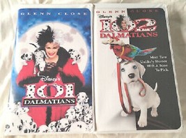 Lot: 101 Dalmations +102 Dalmations VHS Movies, Dog Comedy Adventure Act... - £11.76 GBP