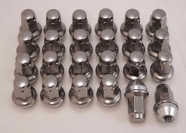 Set 24 Ford F150 King Ranch Factory OEM Polished Stainless Lug Nuts 2004... - £61.88 GBP