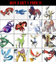 Any Legendary/6IVs/Shiny/Event Pokemon for XY ORAS Ultra Sun/Moon game trade 3DS - £6.05 GBP