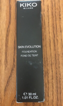 KIKO Milano Skin Evolution Foundation N95 1.01oz 30ml-Brand New-SHIPS N 24 HOURS - $34.63