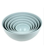 Green Plastic Speckled Mixing Bowl Set A14 - £93.47 GBP