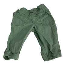 Garanimals Infant Boys Elastic Waist Green Pants Size 3-6 Months - £8.84 GBP