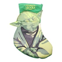 Yoda Star Wars Christmas Stocking Kurt Adler Decoration Holiday Disney 15&quot; - £8.64 GBP