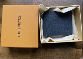 Louis Vuitton Blue LV Aerogram Leather Multiple Wallet - £519.48 GBP