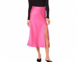 Fifteen Twenty Brielle Side Slit Midi Skirt Bright Pink - $91.00