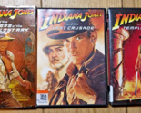 Indiana Jones 3 Lot DVD Last Crusade + Raiders of Lost Ark + Temple of Doom - £8.82 GBP