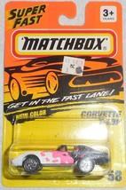 1994 Matchbox Super Fast "Corvette T-Top" #58 Mint On Card - £3.92 GBP