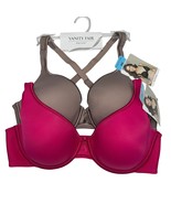 Vanity Fair Bra Underwire Convertible Straps Back Smoothing Full Figure ... - £34.71 GBP