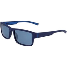 NEW NAUTICA N6241S 420 Polarized Matte Navy Sunglasses with Blue Lenses ... - $59.35
