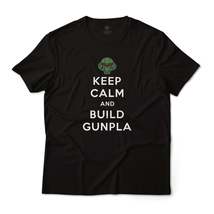 Keep Calm and Build Gunpla Zaku Edition Gundam Anime Graphic Tee - £19.97 GBP+