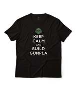 Keep Calm and Build Gunpla Zaku Edition Gundam Anime Graphic Tee - £20.02 GBP+