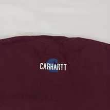 Carhartt 102867-614 Original Fit Men's Red Cotton Long-Sleeve Graphic T-Shirt XL image 15