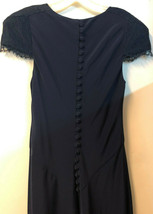 ABS Allen Schwartz Navy Formal Gown Size 8 Brand New With Tags - $135.00