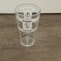 Home Bartender Mixed Drink Recipe Pint Glass Manhattan, Tom Collins, Alexander + - £6.35 GBP